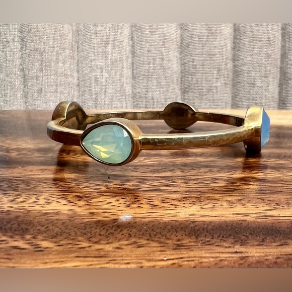 Brighton Collectibles Mercury Bangle Versailles Collection Brushed Gold - Picture 6 of 10